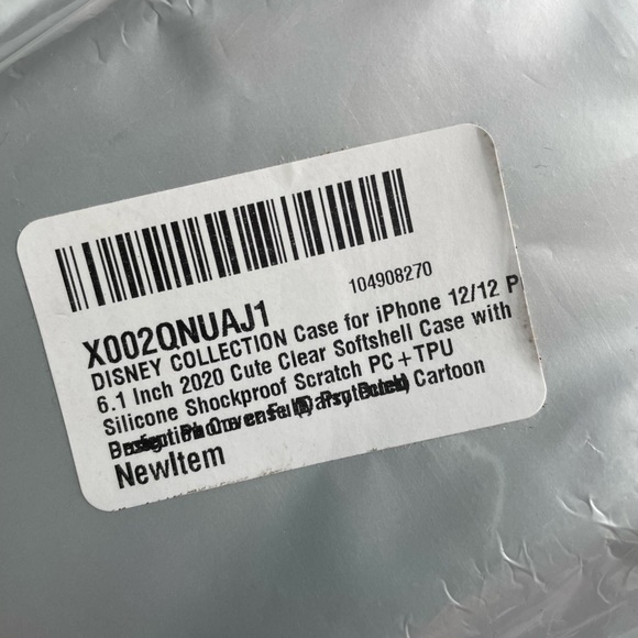 DAISY DUCK Face Bumper Cover for iPhone 12/12 Pro 6.1" shockproof softshell Case - Picture 4 of 10